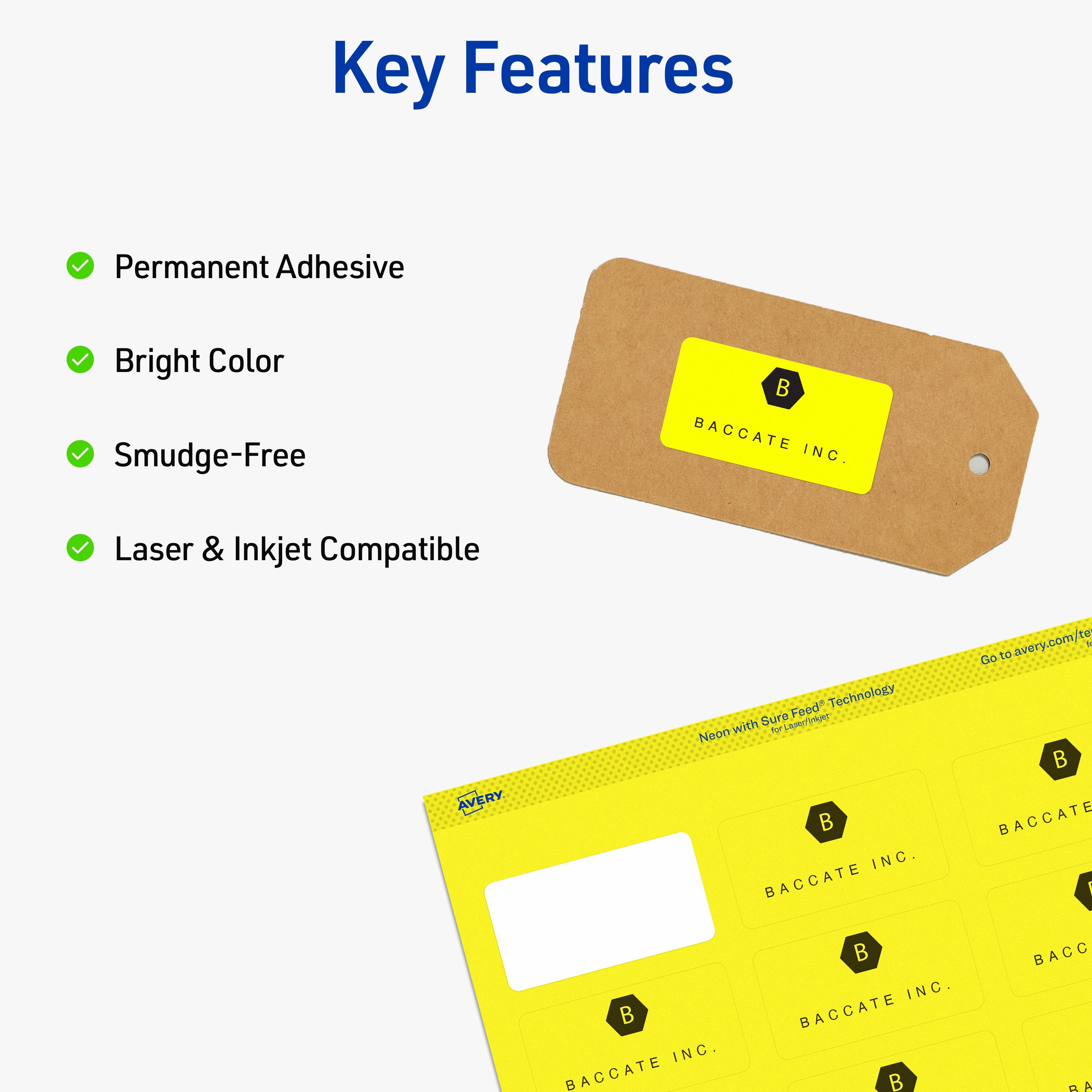 Neon Yellow Labels, 1